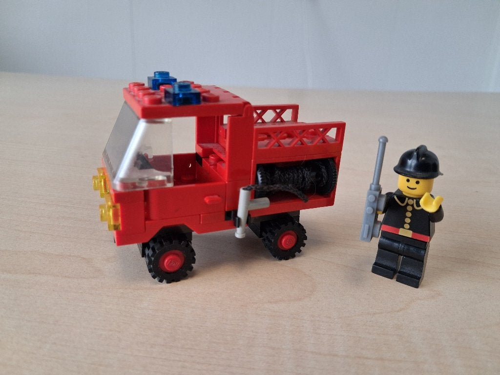Lego 6650 Brandweerwagen, Kinderen en Baby's, City, Lego, Ophalen of Verzenden, Zo goed als nieuw