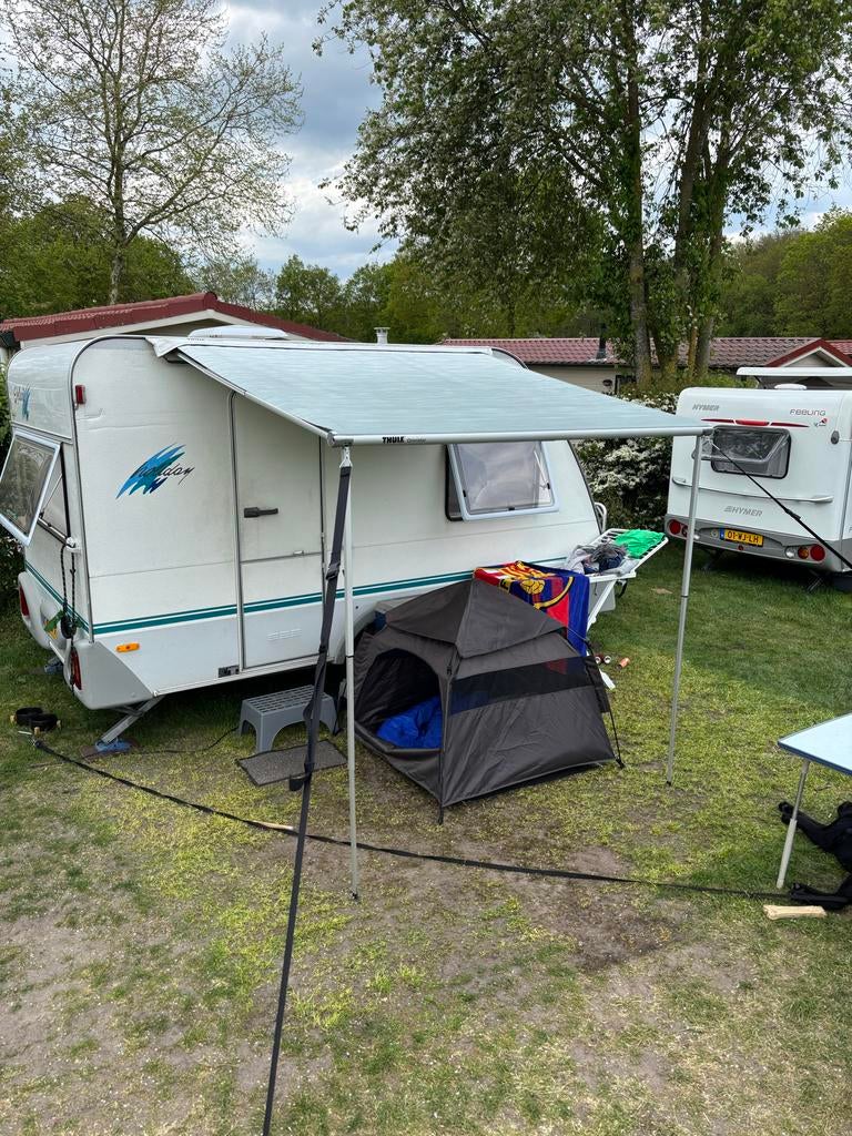 Thule Omnistor 1200 230 Mystic Grey zakluifel, Ophalen, Gebruikt