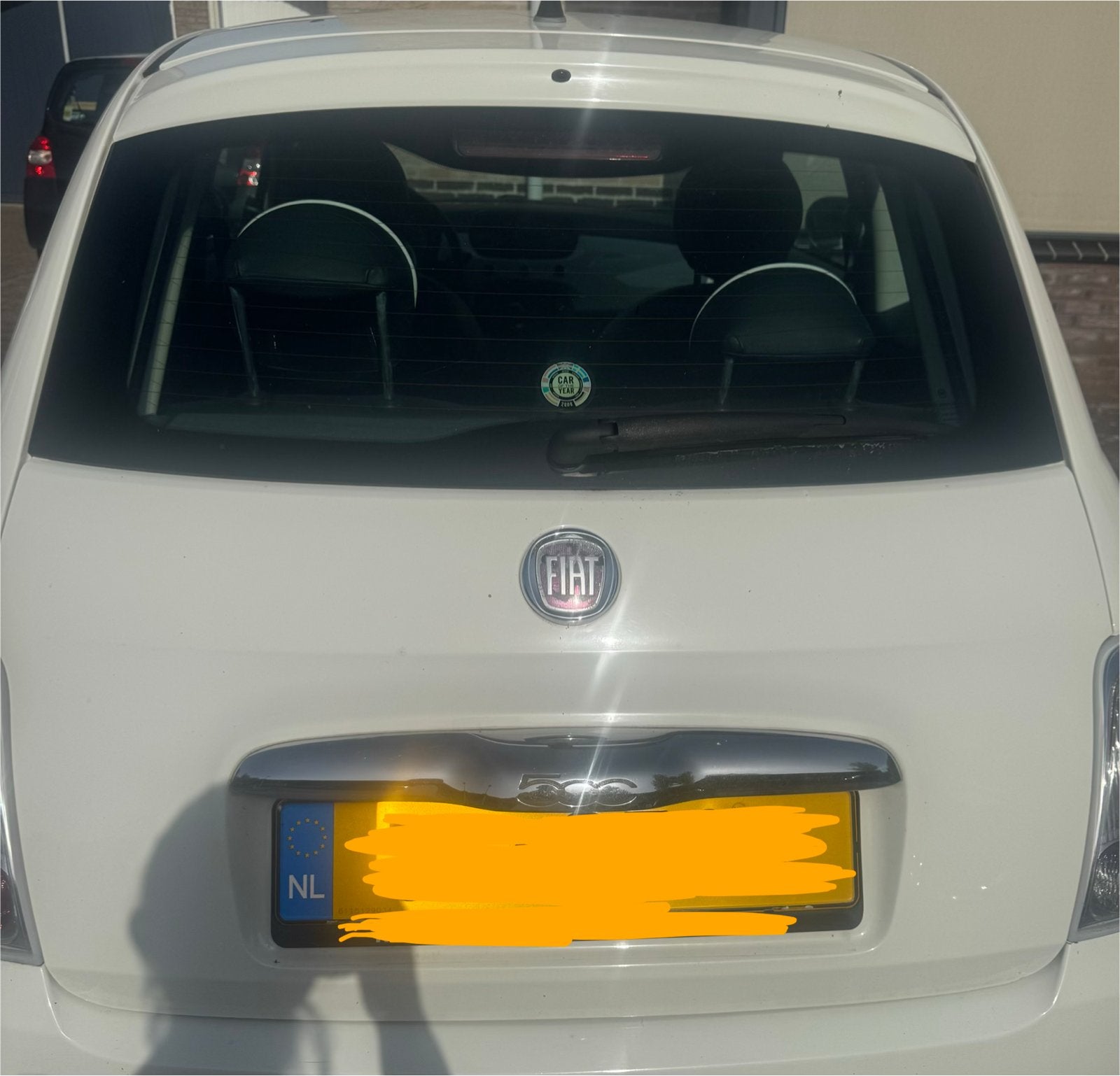 Achterklep Fiat 500 wit 2008, Auto diversen, Auto-accessoires, Ophalen