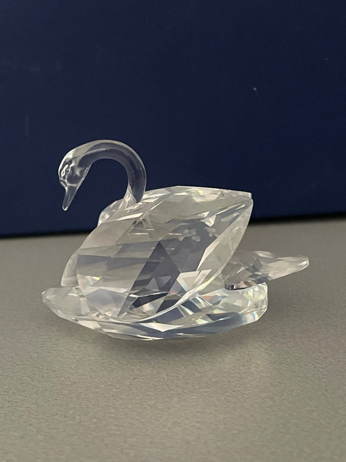 Swarovski Kristallen Zwaan - Elegant Decoratief Figuur, Verzamelen, Swarovski, Ophalen, Zo goed als nieuw, Figuurtje