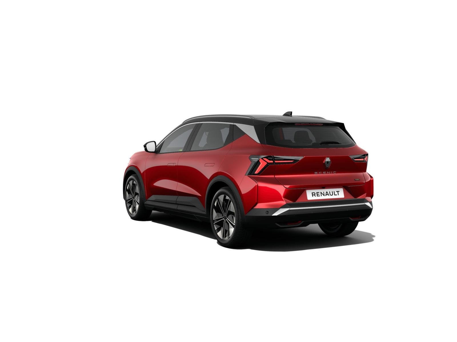 Renault Scenic E-Tech EV87 long range techno Nu uit voorraad, Auto's, 12 maanden, Zwart, Leder en Stof, 218 pk