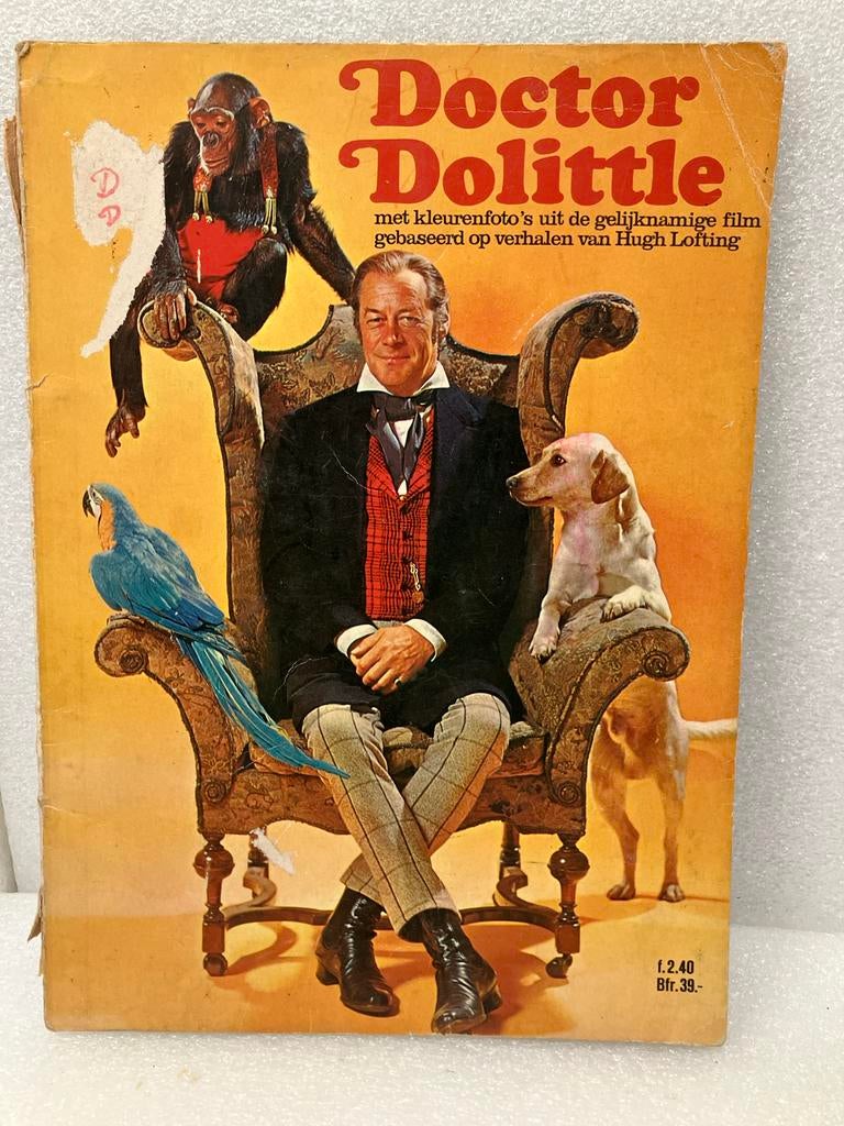Vintage Kinder Leesboek Doctor Dolittle (1967), Boeken, Ophalen of Verzenden, Gelezen, Fictie algemeen