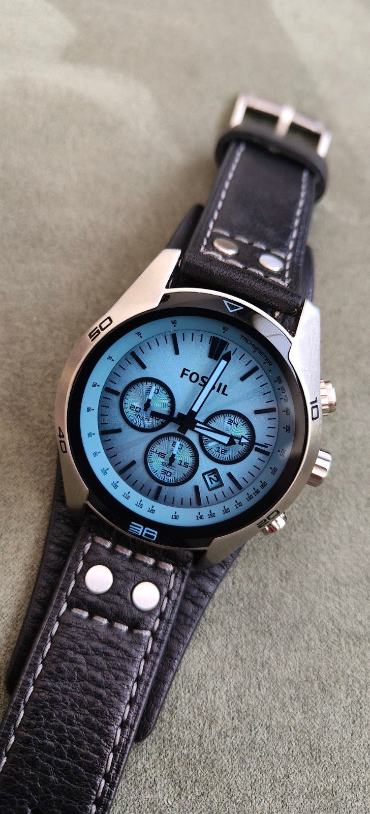 Fossil horloge nieuwe, Ophalen of Verzenden, Nieuw, Zwart, Android