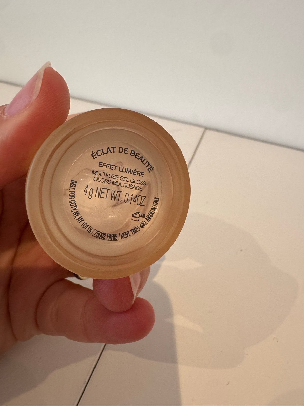 Gucci Éclat De Beauté Effet Lumière Multi-Use Gel Gloss, Overige kleuren, Gehele gezicht, Ophalen of Verzenden, Zo goed als nieuw