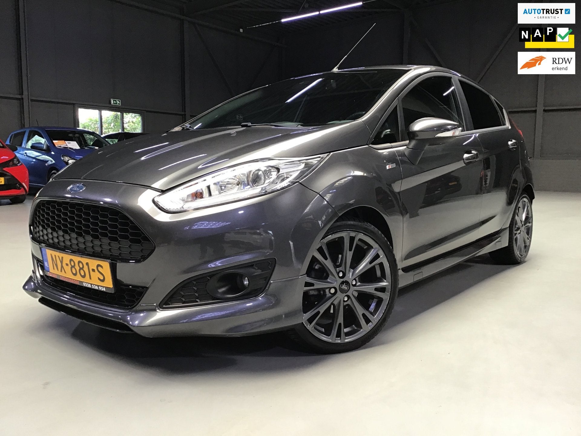 Ford Fiesta 1.0 EcoBoost ST Line I Dealer Onderh. I Navi I C, Auto's, Voorwielaandrijving, Dealer onderhouden, Euro 6, 23 km/l