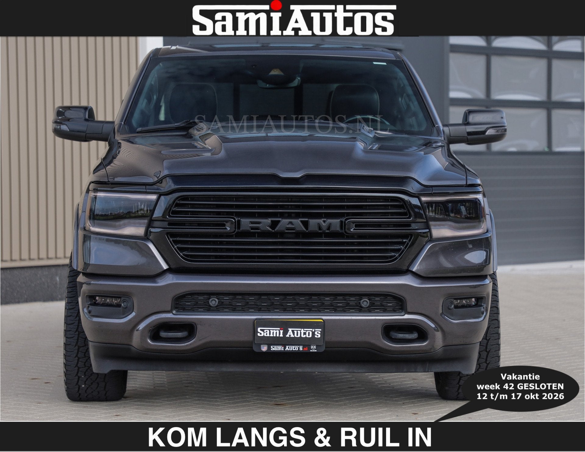 Dodge Ram SPORT 5.7 V8 402PK | €54950,- excl | LUCHTVERING, Auto's, Automaat, Dealer onderhouden, 5654 cc, Met garantie (alle)