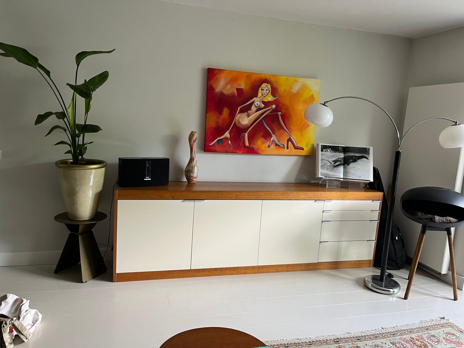Buffet kast Pastoe, Ophalen, Zo goed als nieuw, 25 tot 50 cm, 200 cm of meer