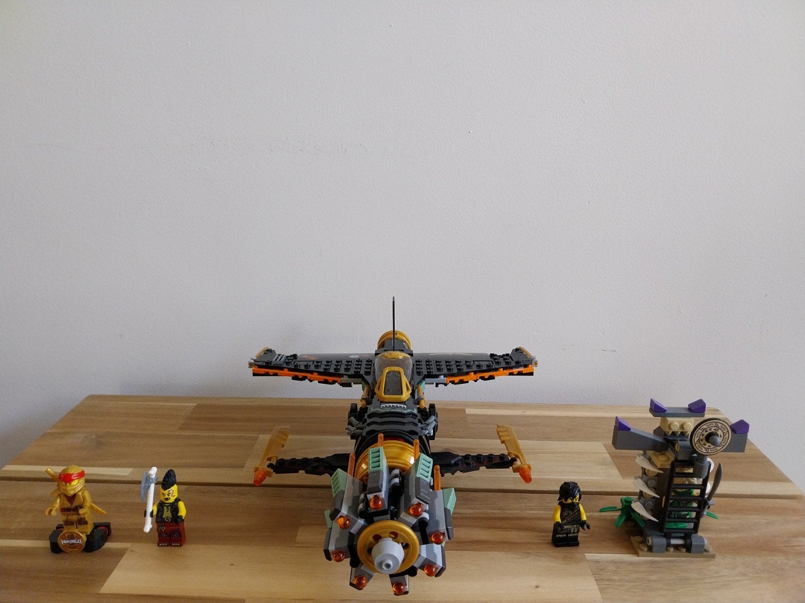 Lego Ninjago Legacy 71736 Boulder Blaster met 4 minifiguren, Ophalen of Verzenden, Zo goed als nieuw, Overige merken