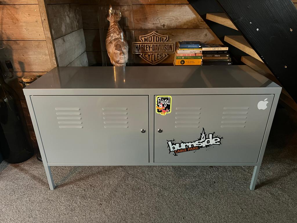 Ikea kast, Ophalen, 100 tot 150 cm, Minder dan 100 cm, Metaal