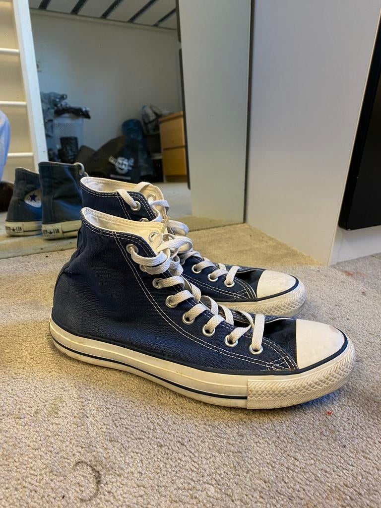 Converse All Star sneakers in maat 41, Ophalen of Verzenden, Zo goed als nieuw, Blauw, Sneakers of Gympen