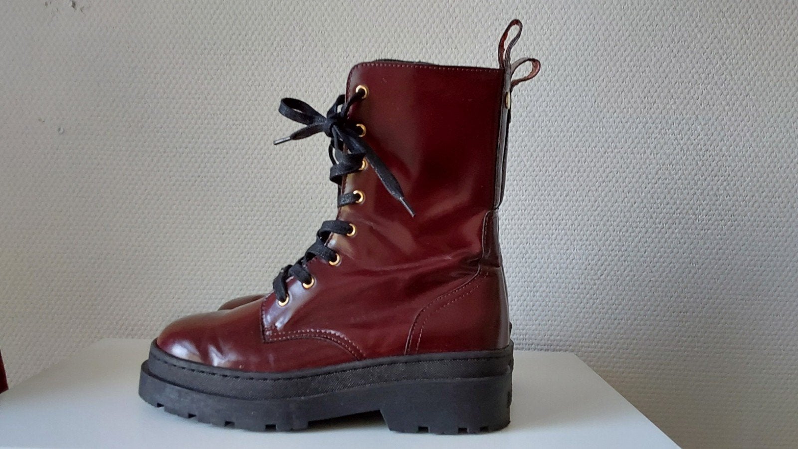Mooie Scotch & Soda bordeauxrode laarzen maat 39, Kleding | Dames, Lage of Enkellaarzen, Scotch & Soda, Ophalen of Verzenden, Zo goed als nieuw