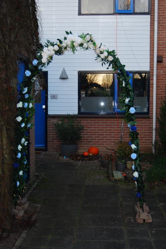 bruiloft boog ere boog, Ophalen, Zo goed als nieuw, Versiering, Geboorte of Huwelijk