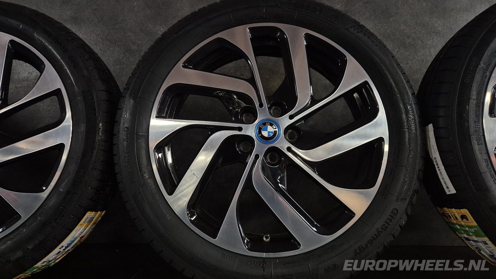 BMW i3 i3S 19 inch 428 OEM velgen nieuw Giti TPMS, Auto-onderdelen, 19 inch, Gebruikt, 155 mm, -