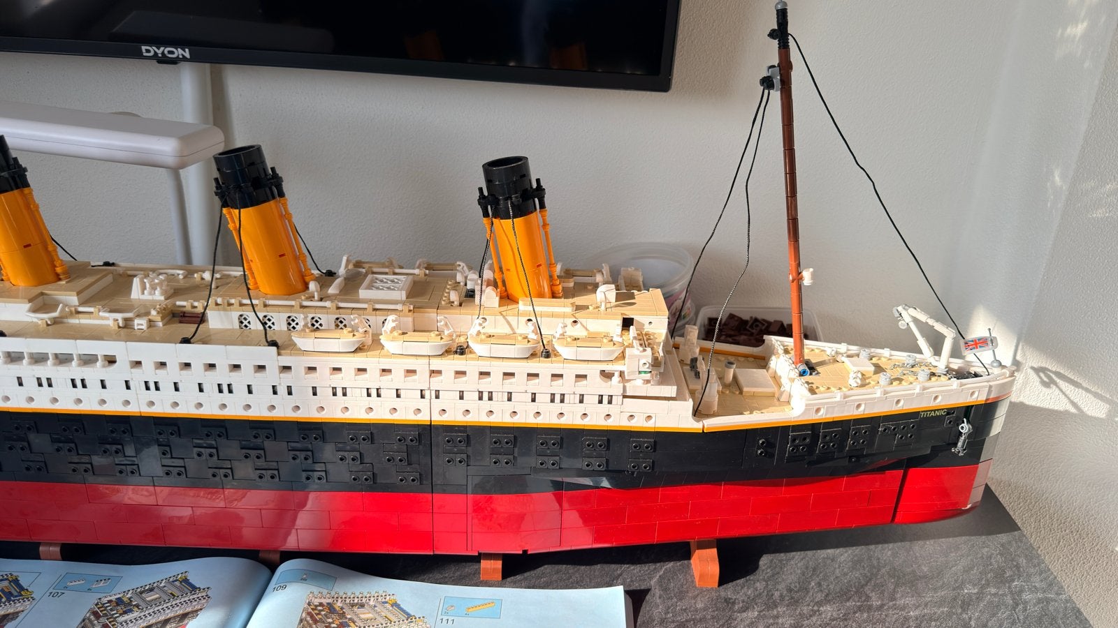 Titanic bouwset - Geen origineel Lego, Ophalen of Verzenden, Zo goed als nieuw, Overige merken