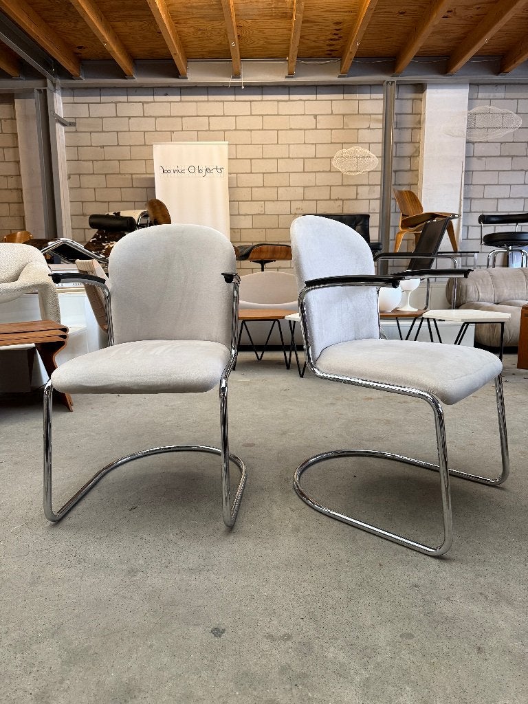 Dutch originals Gispen 413 chair (voorraad: 2), Huis en Inrichting, Fauteuils, Ophalen, Minder dan 50 cm, Gebruikt, Minder dan 75 cm