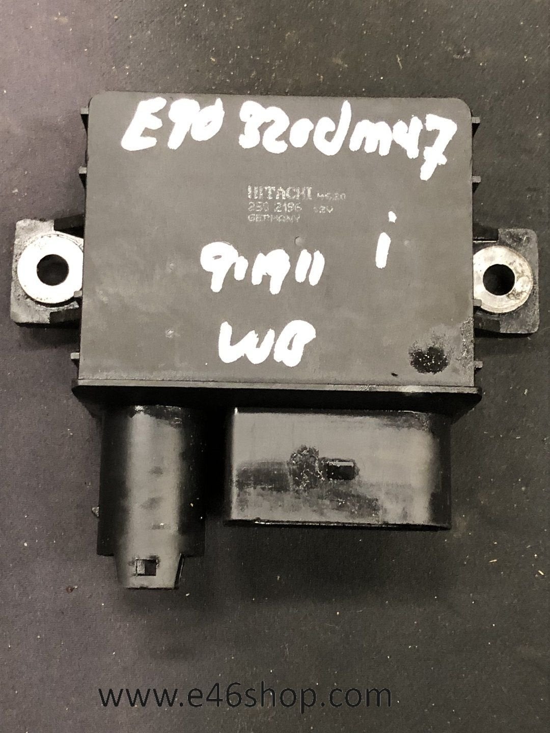 VOORGLOEI RELAIS BMW E90 320D 2005 M47N2 MOTOR, Gebruikt, -, -, Ophalen of Verzenden