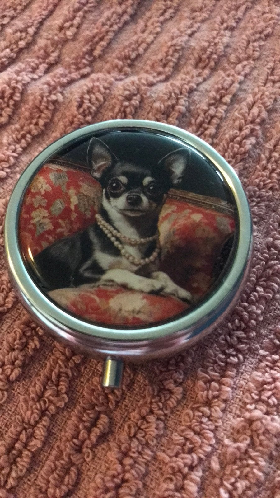 Pillendoosje chihuahua, Ophalen of Verzenden, Nieuw, Hond of Kat