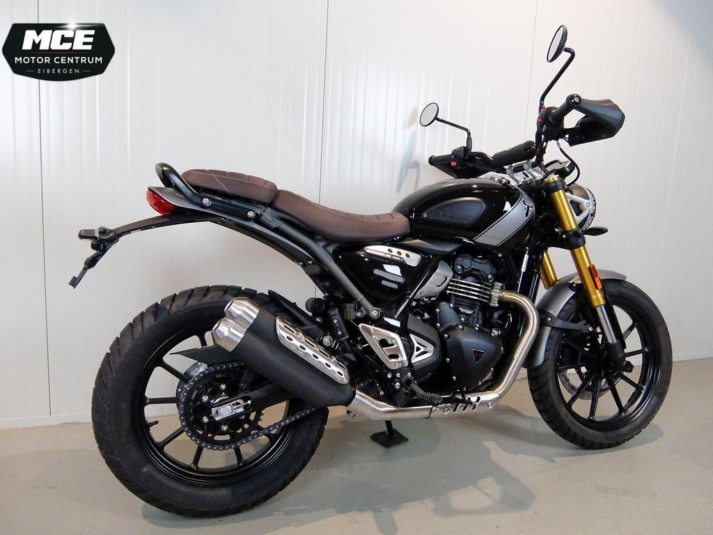 TRIUMPH SCRAMBLER 400 X (bj 2024), Motoren, 29 cc, Motorrijbewijs A, Bedrijf, Onbekend
