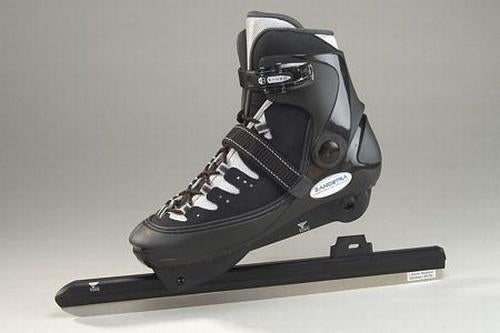50% Zandstra schaatsen hoog model, Klapschaats, Zandstra, Nieuw, Ophalen of Verzenden