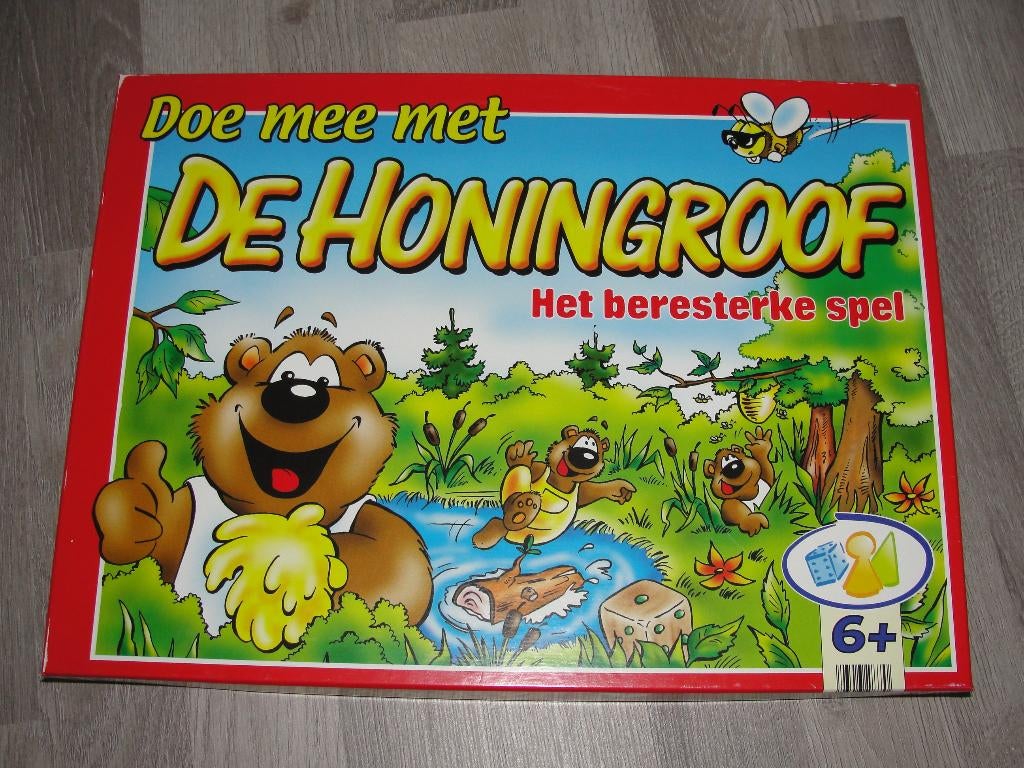 Bordspel de Honingroof, Een of twee spelers, Ophalen of Verzenden, Zo goed als nieuw