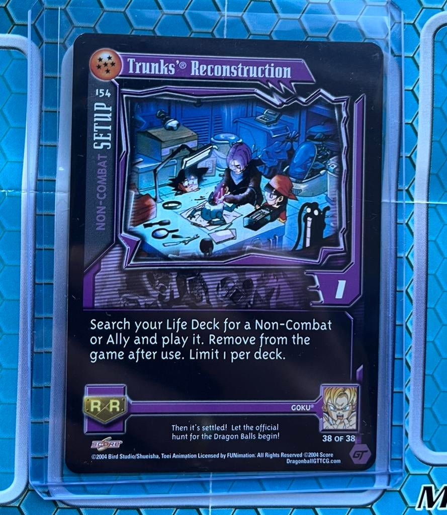 Dragonball GT kaarten ccg - Trunks’ Reconstruction (UR), Verzenden, Zo goed als nieuw, Meerdere kaarten