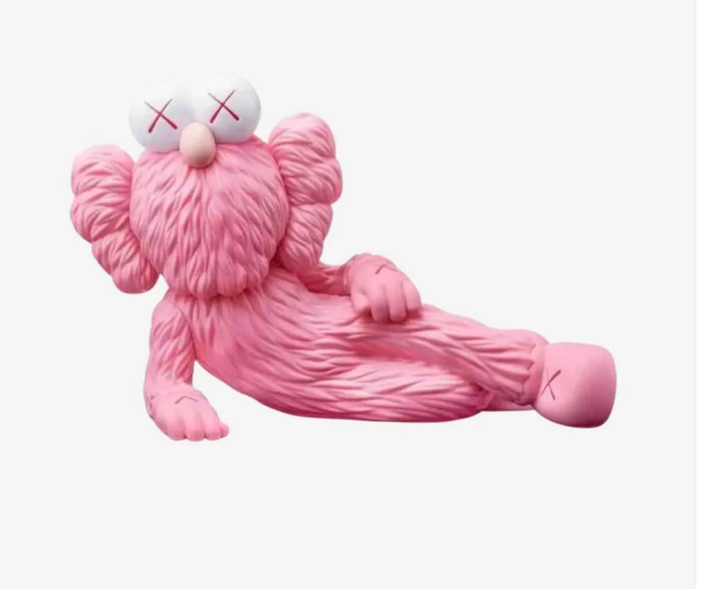 KAWS - TIME OFF - Vinyl Pink, Ophalen of Verzenden, Nieuw