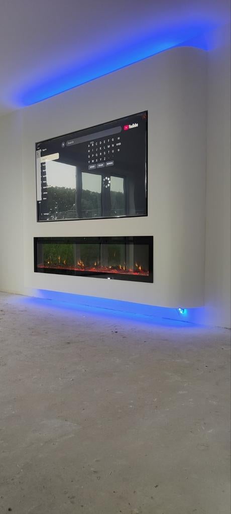 Tv kast , sfeerhaard, Cinewall, Ophalen of Verzenden