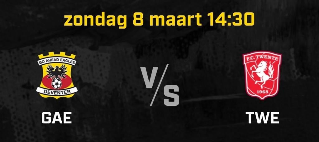 Go ahead eagles fc twente, Tickets en Kaartjes, Eén persoon
