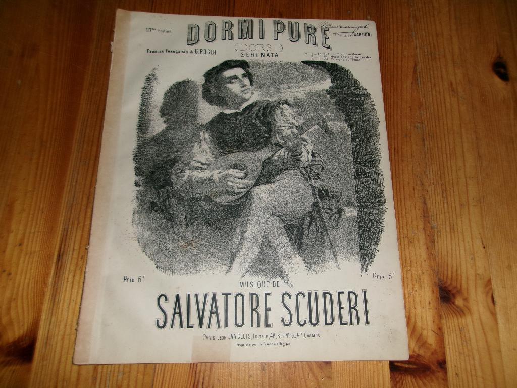 Dormi pure - Salvatore Scuderi, Muziek en Instrumenten, Zang, Gebruikt, Ophalen of Verzenden, Artiest of Componist