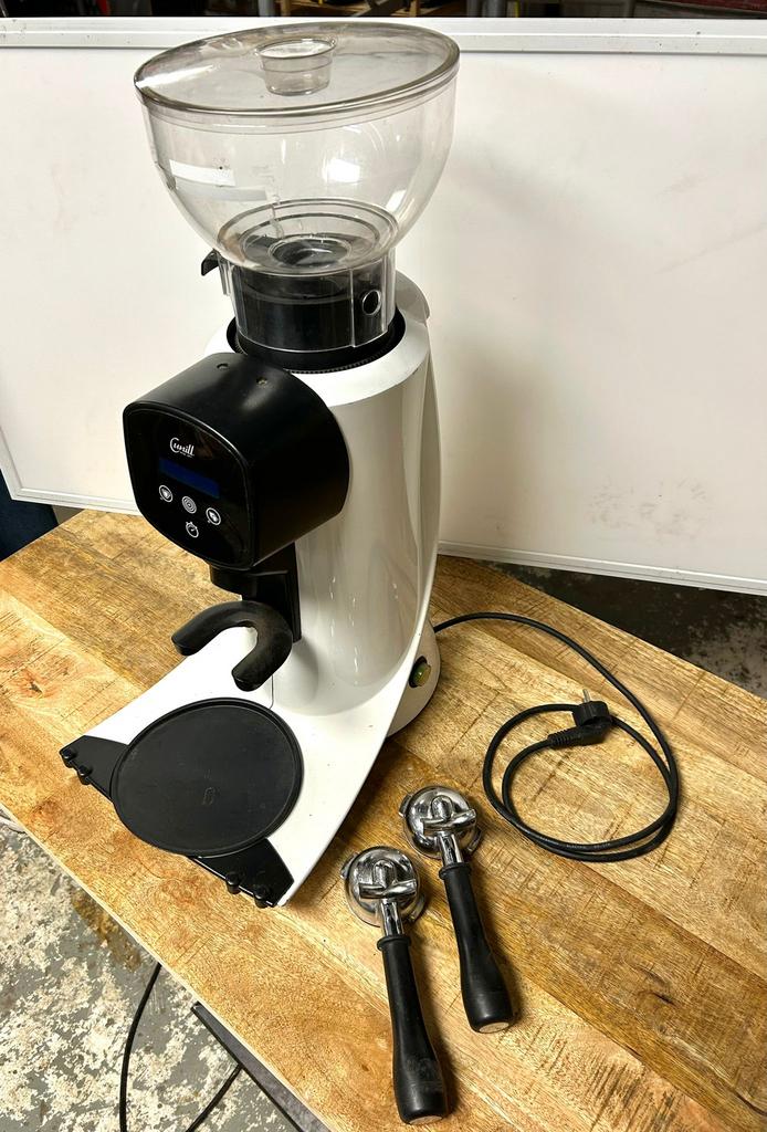Cunill professionele koffiemolen + 2 portafilters, Witgoed en Apparatuur, Koffiemachine-accessoires, Zo goed als nieuw, Ophalen