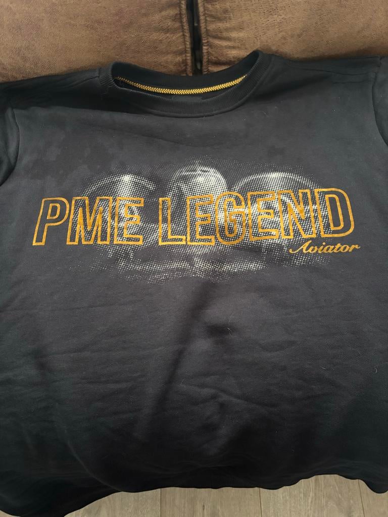 PME Legend Trui Maat XXL Zwart, Kleding | Heren, Truien en Vesten, Zo goed als nieuw, Overige maten, Zwart, Ophalen of Verzenden