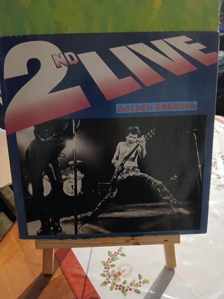 Golden Earring - 2nd Live 2 LP vinyl, Ophalen of Verzenden, Zo goed als nieuw, 12 inch, Poprock