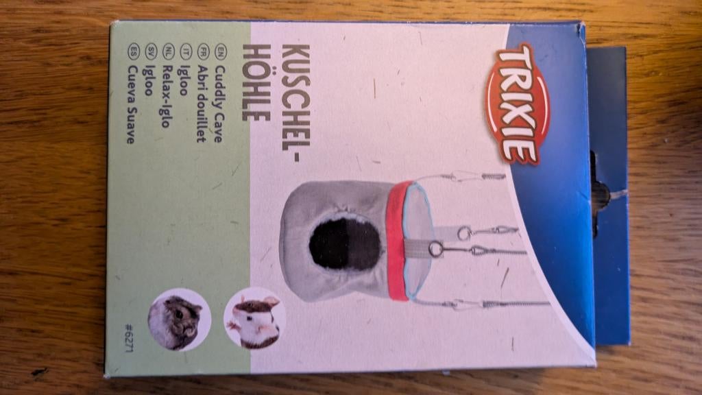 Nieuwe hamsterhangmat / muizenhangmat / iglo, Ophalen of Verzenden, Nieuw