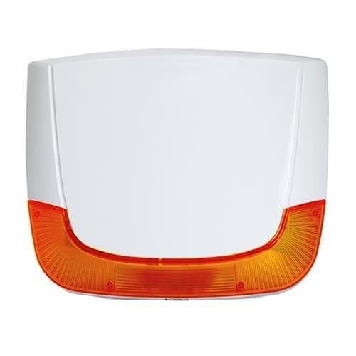 Risco buiten sirene met flitslamp draadloos, Doe-het-zelf en Verbouw, Alarmsystemen, Sirene, Ophalen of Verzenden, Zo goed als nieuw