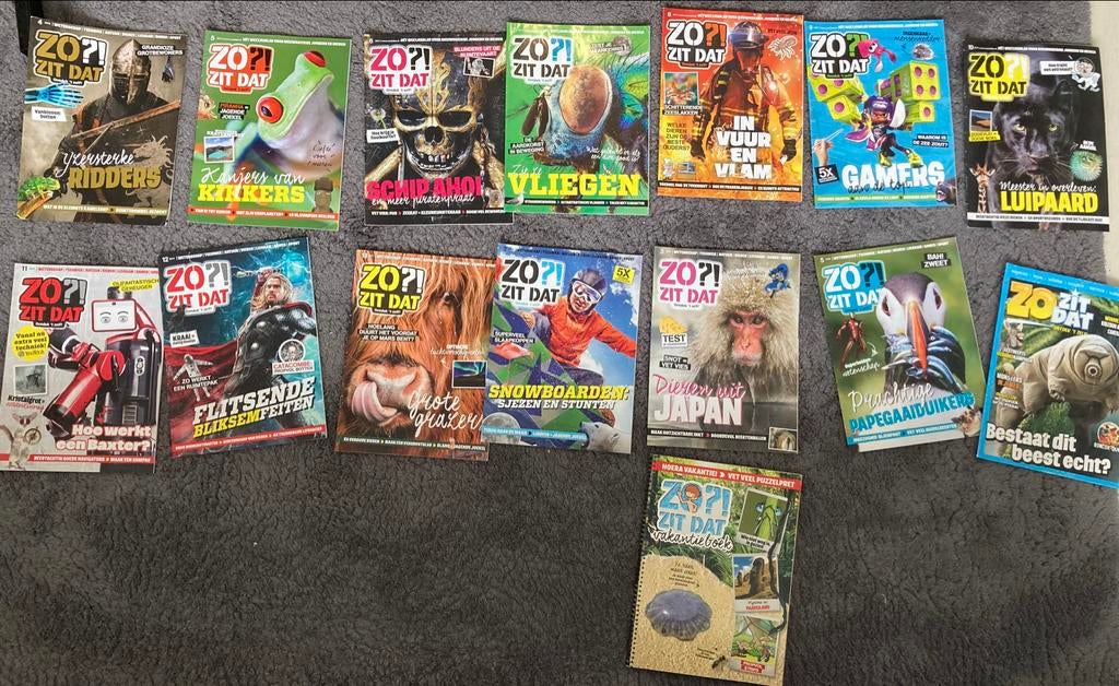Zo Zit Dat tijdschriften 2017/2018, Boeken, Ophalen of Verzenden, Gelezen, Non-fictie