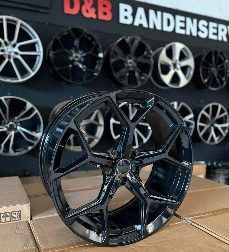 22 23 inch Rs6 look velgen 5x112 Audi rs6 rs7 q7 q8 sq8 rsq8, Velg(en), Nieuw, Zomerbanden, 21 inch