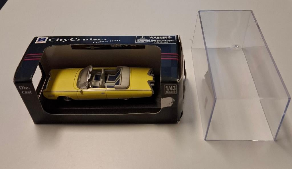 New-Ray Chrysler Turbine (1964), Hobby en Vrije tijd, Modelauto's | 1:43, Ophalen of Verzenden, Zo goed als nieuw, Auto, Overige merken