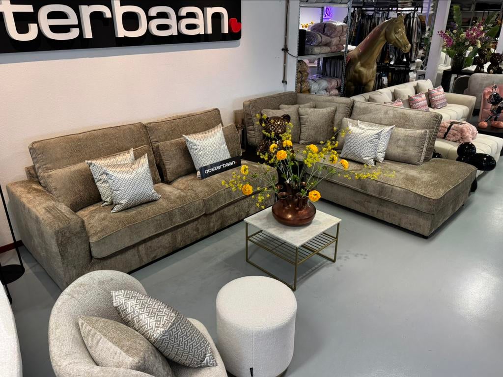 Luxd Velvet Teddy Hoekbank Pocket 310x250cm NIEUW - Uniek, Info@oosterbaanwonen.nl, Venus 31 8448CE Heerenveen, Hoekbank, Oosterbaan Wonen