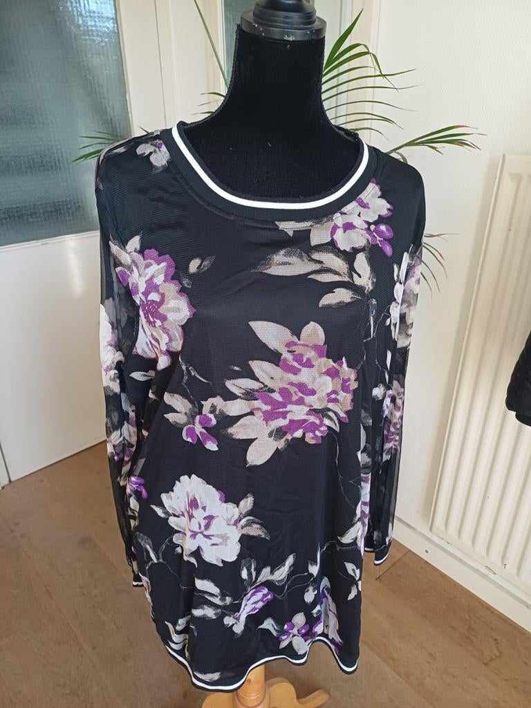 Leuk shirt Zhenzi xxl (maat 54), Kleding | Dames, Grote Maten, Zhenzi, Overige kleuren, Zo goed als nieuw, Shirt of Top