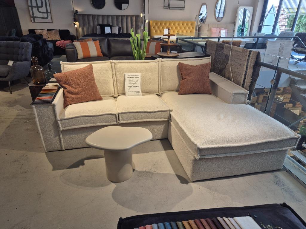 LOUNGEBANK Toronto 240/170cm incl 5 jaar garantie, Ophalen of Verzenden, Nieuw, Stof