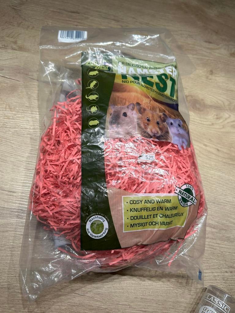 Hamster nestmateriaal, Ophalen of Verzenden