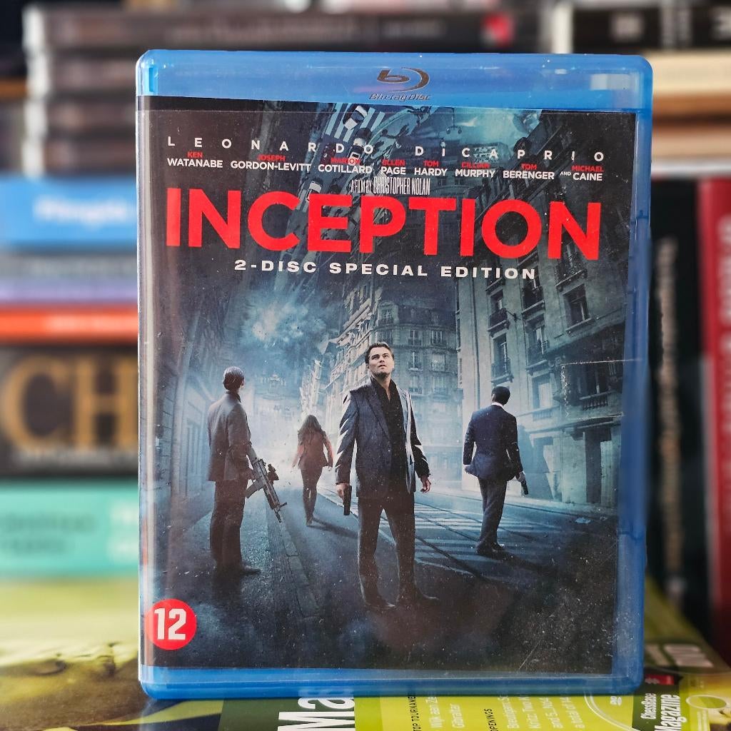 Inception | Bluray Disc | Dutch Subtitle, Cd's en Dvd's, Blu-ray, Zo goed als nieuw, Science Fiction en Fantasy, Ophalen of Verzenden