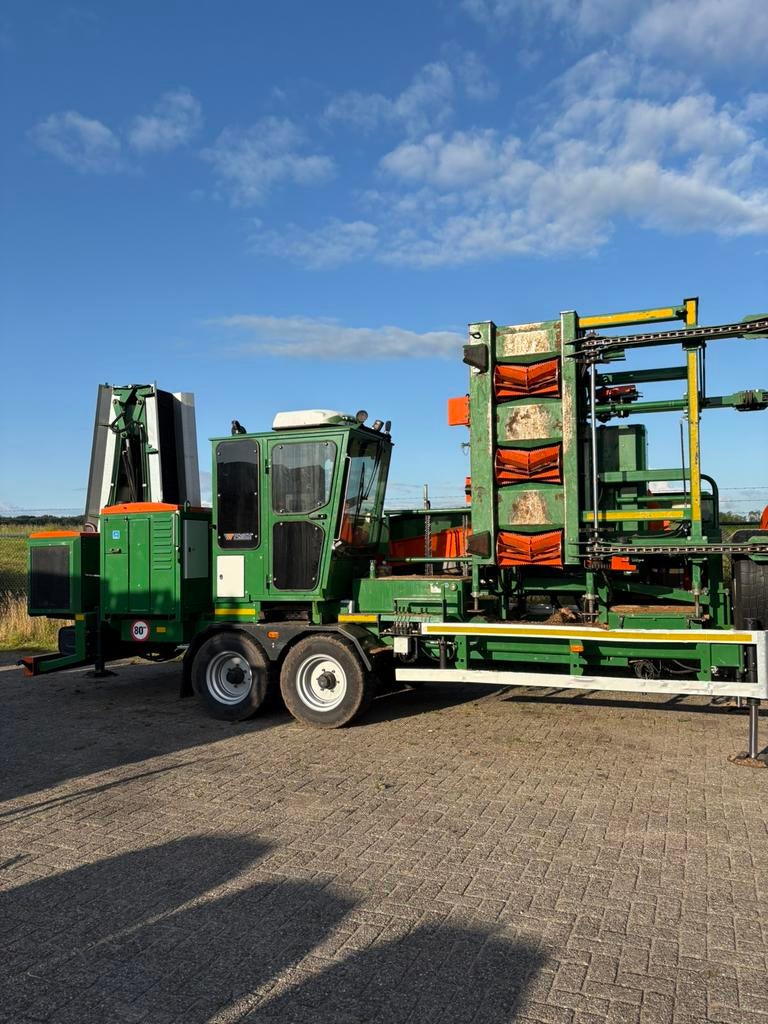 Mobiele zaagkloofmachine Posch 650 te huur ( Geheel NL )