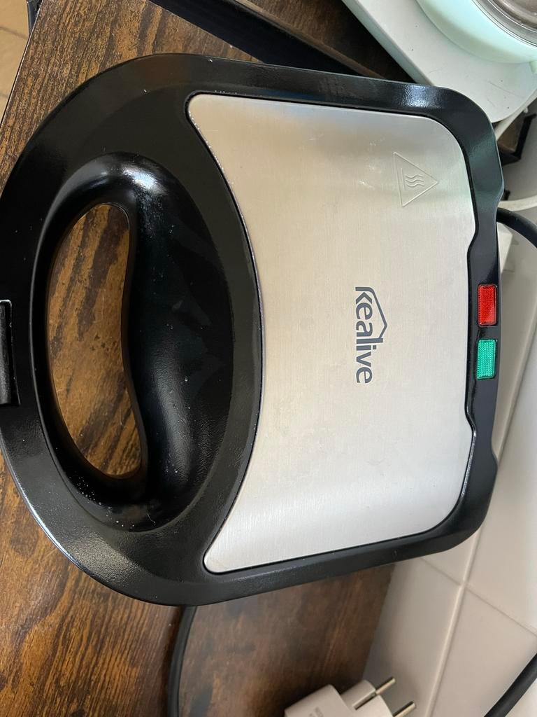 Zo goed als nieuwe Tosti-apparaat / sandwich maker, Witgoed en Apparatuur, Ophalen of Verzenden, Zo goed als nieuw, Elektrisch