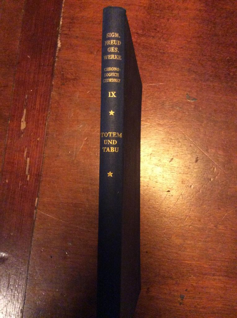 Totem und  Tabu, Gesammelte Werke, Sigmund Freud, Ophalen of Verzenden, Gelezen, Klinische psychologie