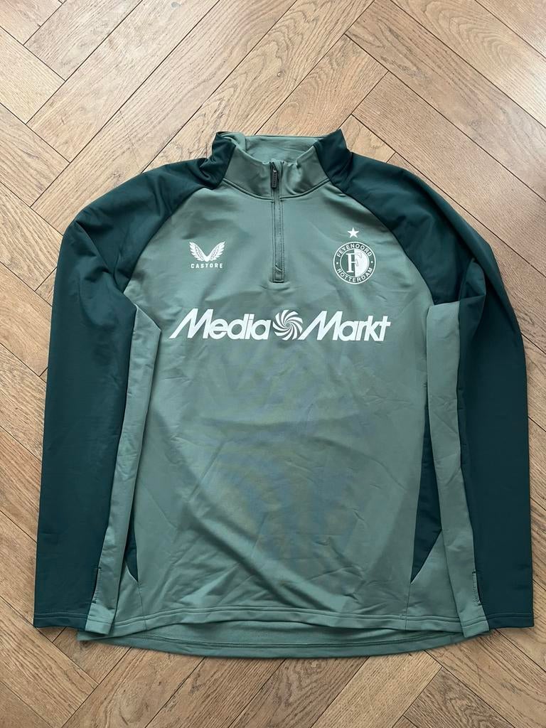 Feyenoord zipper vest Castore maat XL Z.G.A.N, Kleding | Heren, Sportkleding, Ophalen of Verzenden, Zo goed als nieuw, Maat 56/58 (XL)