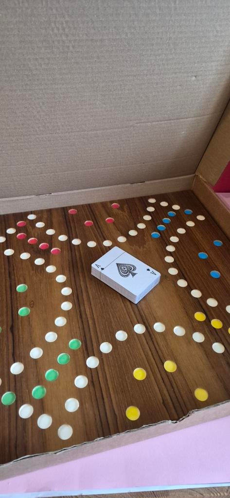 Keezenspel houten bord, Hobby en Vrije tijd, Gezelschapsspellen | Bordspellen, Drie of vier spelers, Ophalen of Verzenden, Nieuw