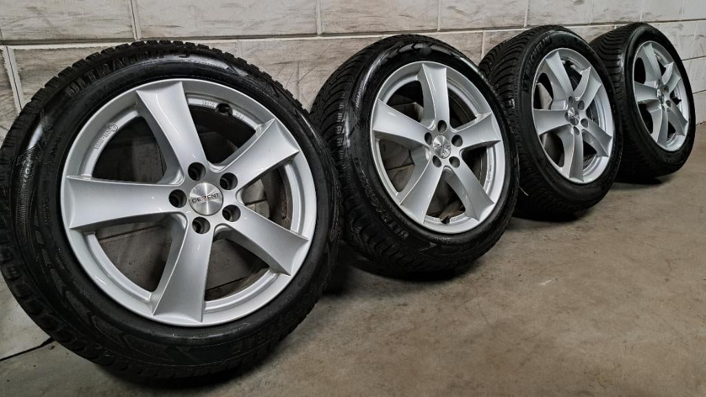 Lichtmetalen velgen Polo Skoda Fabia Seat Ibiza 195/55/16, Auto-onderdelen, Banden en Velgen, Gebruikt, 16 inch, Banden en Velgen