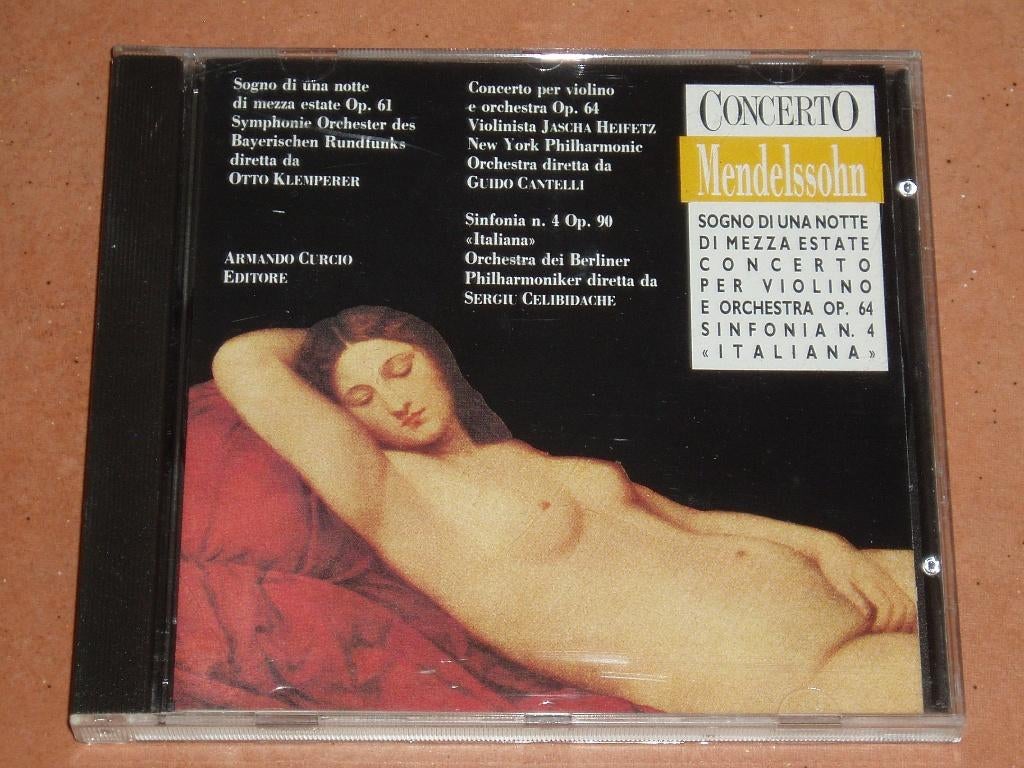 CD Mendelssohn - Concerto, Cd's en Dvd's, Verzenden, Classicisme, Gebruikt, Kamermuziek