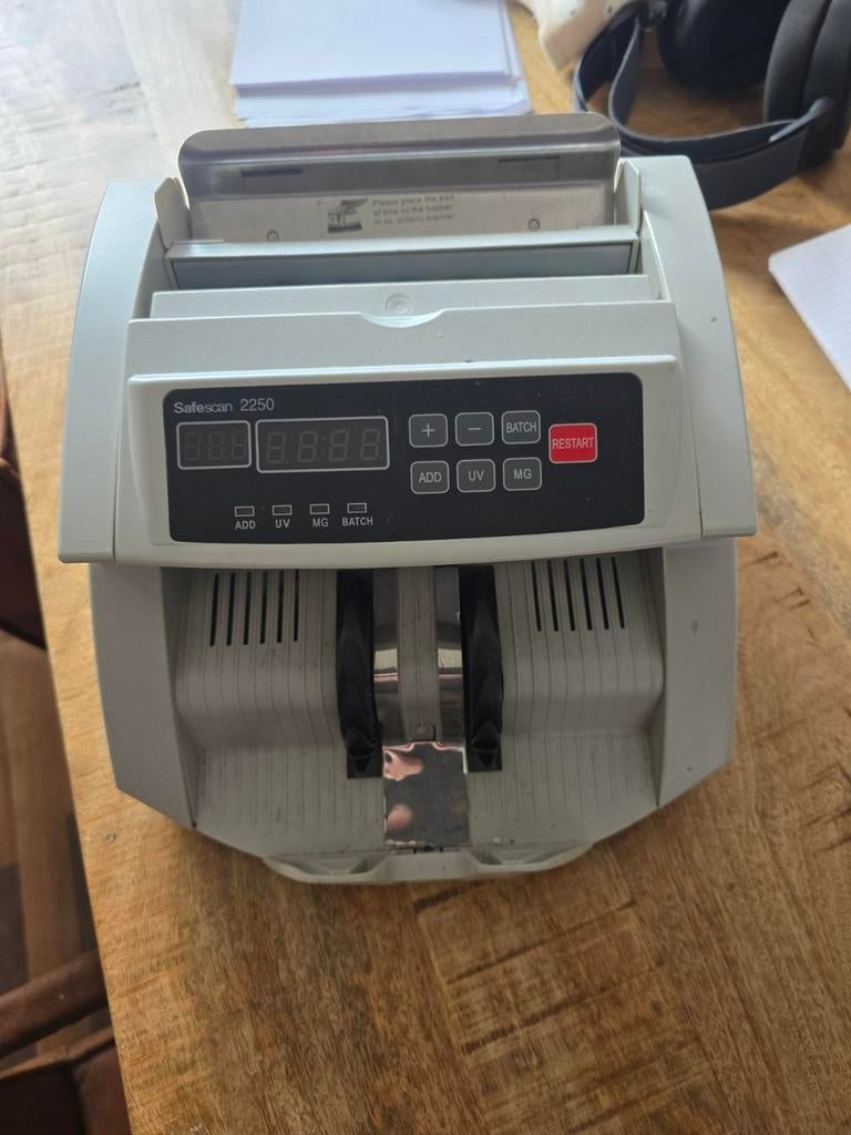 SafeScan briefgeld teller, Ophalen of Verzenden